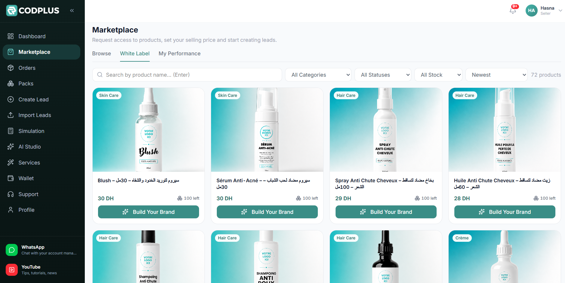CODPLUS White Label Marketplace